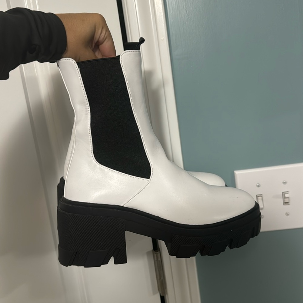 White boots